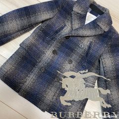 即日発送！2回着用バーバリーチルドレンPコート　size116