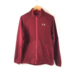 アンダーアーマー UNDER ARMOUR ジャンパー ウィンドブレーカー ロゴ入り 内側メッシュ ジップ 赤 2025052500269のサムネイル