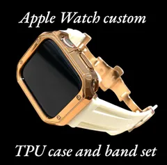Rh カスタム セット アップルウォッチバンド ラバーベルト Apple Watch カバー ケース メンズ レディース 38mm 40mm 41mm 42mm44mm45mm49mm
キラキラ　極艶コーティング　シリコンバンド