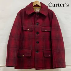 赤✕黒 チェック ダッフルコート　マッキーノジャケット　ビンテージ FILSON フィルソン ウールコート マッキーノ クルーザー
