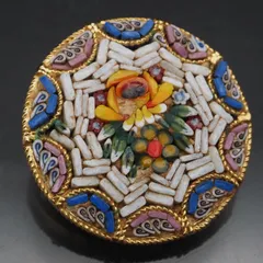 インディアンジュエリー　ブローチ　刻印有り インディアンジュエリーのブローチ・ピン