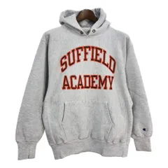 90年代 USA製 Champion チャンピオン REVERSE WEAVE リバースウィーブ パーカー カレッジ グレー(メンズ XL)中古 古着 T7118