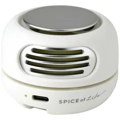 【新品未使用】【未開梱】 スパイス 手の中に収まる小型扇風機 Pocket Fan オフホワイト DFHD232