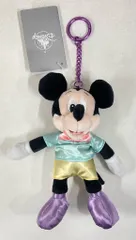 ディズニーストア プラッシュキーチェーン Mickey & Friends ミッキー(パステルポップ)