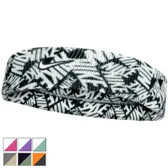 ナイキ NIKE DRI-FIT スウッシュ クラシック ヘッドバンド プリンテッド｜おでこ 額 汗止め ヘアバンド 髪留め メンズ レディース スポーツ   ヘアアクセ  トレーニング ランニング   サッカー バスケ テニス /BN1200
