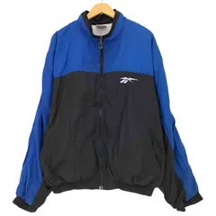 リーボック Reebok 90s ロゴ刺繍 マルチカラー トラックジャケット メンズ 表記無 