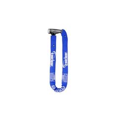 Kaedear(カエディア) バイク ロック チェーンロック 鍵 チェーン 長さ1000mm ナンバー スクエア 6mm 高耐久 シリンダー 盗難防止 キー 紛失 複製サービス KDR-LK1-1000 (1000mm, ブルー)