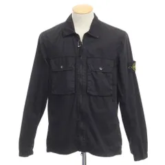 【中古】ストーンアイランド STONE ISLAND コットン ミリタリージャケット ブルゾン ブラック【サイズS】【メンズ】のサムネイル