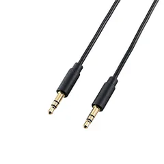 エレコム AVケーブル ミニコンポ用 3.5φオーディオケーブル ブラック 1.0m DH-MMCN10 （1点）のサムネイル