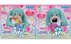 【中古】トレーディングフィギュア 全2種セット 「初音ミク×オシャレ魔女 ラブ and ベリー ふわぷち ちょこのせミニフィギュア“初音ミク”(EX)」