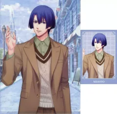 【中古】グッズセット 聖川真斗 A4クリアファイル＆ポストカードセット 「ブロッコリーオンラインくじ うたの☆プリンスさまっ♪ Traditional Style Ver.」 D-2賞