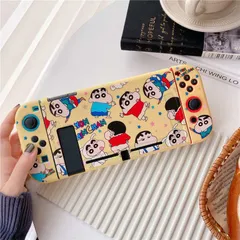 クレヨンしんちゃん switchケース カバー スイッチケース ハローキティ NS switch switchケース 全面保護 薄型 傷防止 汚れ防止 分割型保護ケース シリコンケース ソフトケ ース 可愛い ニンテンドースイッチ対応 ゲームタイム