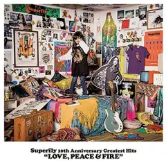 4discs CD Superfly Superfly 10th Anniversary Greatest Hits『LOVE, PEACE & FIRE』<初回限定盤> WPCL12617  未開封 /00440