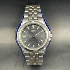 CITIZEN シチズン エコ・ドライブ メンズ腕時計 E030-K16253CKW ソーラー式 10気圧防水 中古稼働品 MS-M0127