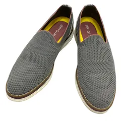 【美品】コールハーン (22) スリッポン スニーカー 運動靴 メッシュ ウォーキングシューズ オリジナルグランド 希少デザイン