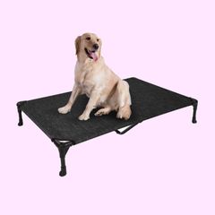 アメリカ購入 PawHut 屋根付き 犬小屋 グレー 犬 ペット クレート