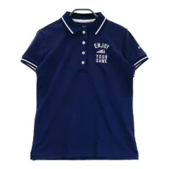 サイズ：L CALLAWAY キャロウェイ  半袖ポロシャツ  ネイビー系 [240101444008] ゴルフウェア レディース ストスト