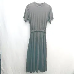 ◇ ◎ Tavii×UNITED ARROWS GREEN LABEL RELAXING ウエストゴム 半袖 ロング丈 ワンピース サイズF ブラウン レディース E  【1405140031157】のサムネイル