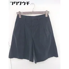 ◇ FRAMeWORK フレームワーク リネン混 ショート パンツ サイズ36 ブラック レディース  【中古】 【1110180002752】のサムネイル
