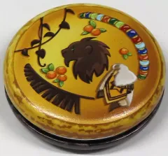 【中古】雑貨 [単品] レオナ・キングスカラー マカロンミラー 「ディズニー ツイステッドワンダーランド Valentine’s Day Gift 2023」