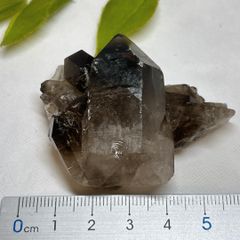 【E13509】スモーキークォーツ 煙水晶 ブラジル　クラスター　天然石 鉱物 原石 パワーストーン 結晶 標本
