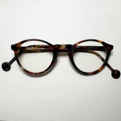 推定20年代 Dark Amber Round frame - メルカリ