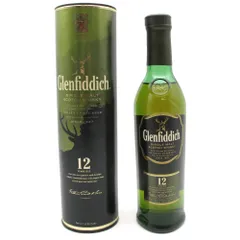 Glenfiddich グレンフィディック ウイスキー 12年 旧ボトル ミニボトル 箱付き 200ml 40% 洋酒 古酒 未開栓のサムネイル