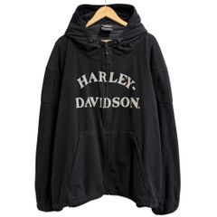 Harley-Davidson fade zip parker - メルカリ