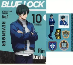 【中古】クリアファイル 糸師凛 A4クリアファイル＆ステッカーセット 「一番くじ ブルーロック 存在の証明」 H賞