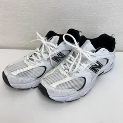 NEW BALANCE 「MR530」ニューバランス　フィットネスランニングシューズ　ホワイト×ブラック　メンズ　サイズ26.5㎝