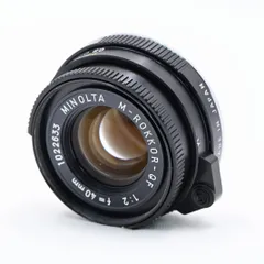 2024年最新】M-ROKKOR 40mm F2の人気アイテム - メルカリ