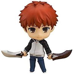 [중고] 넨 드로이드 Fate / stay night [Unlimited Blade Works] 에미야 시로 논 스케일 ABS & PVC 제 도장 완료 가동 피겨 w17b8b5
