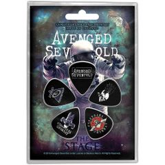 オフィシャル バンドギターピック アヴェンジドセヴンフォールド AVENGED SEVENFOLD The Stage 5枚セット