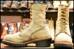 REDWING ロガーブーツ 8218 PT83 スエード USA製 90s REDWING ロガーブーツ 8218 PT83 スエード USA製 90s - メルカリ