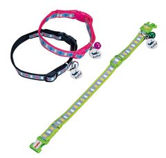 新品 ペティオ (Petio) 首輪 キャットカラー バトンフラワーカラー グリーン 猫用