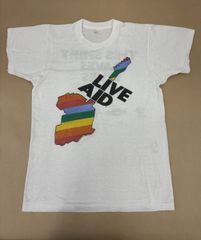 80s LIVE AID キムタク着 ヴィンテージ ライブエイド Tシャツ - メルカリ