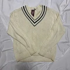 Abercrombie & Fitch　ケーブルニットセーター XL US古着