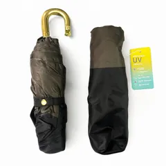 【新品・未使用】晴雨兼用 折りたたみ傘 日傘 雨傘 ユニセックス カーキ系 UV 日よけ対策