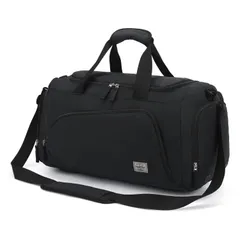 ブラック WindTook スポーツバッグ ボストンバッグ ジムバック 旅行バッグ シューズ収納 大容量 メンズ レディース ユニセックス 乾湿分離 アウトドア ブラック