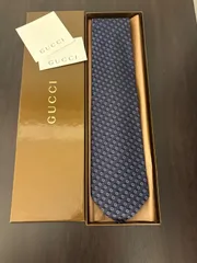 【極美品】グッチ ネクタイ Gロゴ G柄 シルク【GUCCI】