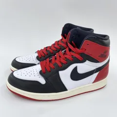 【中古】NIKE AIR JORDAN 1 Retro High OG Black Toe Reimagined スニーカー 28cm DZ5485-106 レッド ホワイト ブラック ナイキ[10]