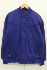 【中古】 derby of san francisco メンズ中綿ジャケット M Classic Jacket derby of san francisco M 青 ブルー 無地