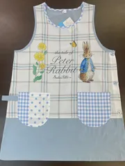 ピーターラビットエプロン　介護士　看護師　保育士エプロン　かわいいエプロン