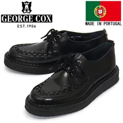 【箱なし】ジョージコックス Made in England 黒ドレスシューズ ジョージコックス GEORGE COX SKIPTON BLACK [3588-VI-040