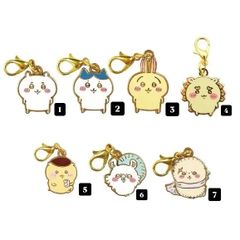 なんか小さくてかわいいチャーム ちいかわ ハチワレ うさぎ シーサー くりまんじゅう モモンガ ラッコ