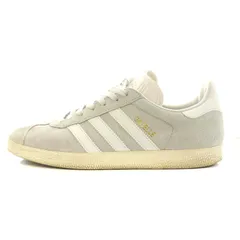 アディダスオリジナルス adidas originals GAZELLE スニーカー シューズ 26.5cm グレー 白 ホワイト CQ2798 /AN6