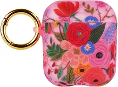 【Rifle Paper Co. by Case-Mate】 ソフトケース 便利なリングつき ライフルペーパー Garden Party Blush for AirPods  おしゃれ　可愛い　プレゼント　ギフト