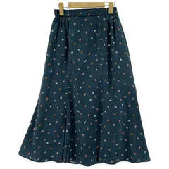 KBF  ケービーエフ アーバンリサーチ   ロング フレアスカート sizeOne/ダークブルー系