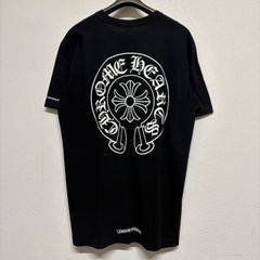 CHROME HEARTS クロムハーツ Horse Shoe ホースシュー 黒 ブラック 半袖 Tシャツ トップス Lサイズ 極美品