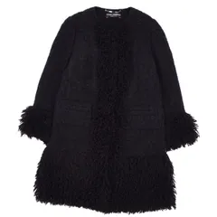 美品 ドルチェ&ガッバーナ DOLCE&GABBANA コート ノーカラー ミッのサムネイル